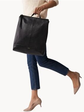 Fossil Elina Leather Convertible Backpack